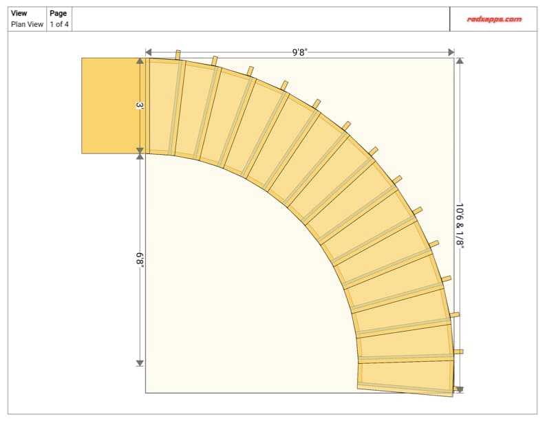 Spiral Stair Blueprint
